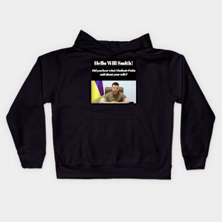 Putin - Valinski / Will Smith - Design 2 Products Kids Hoodie